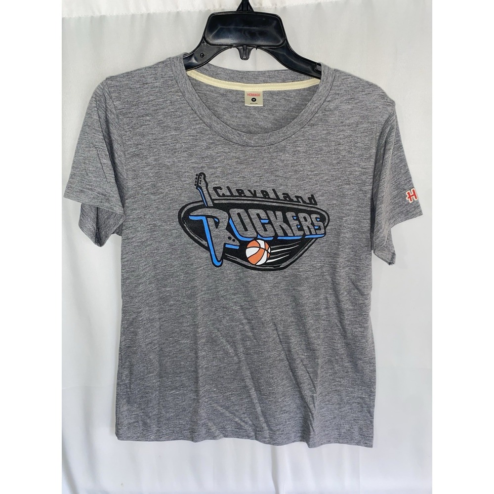 Homage Cleveland Rockers WNBA‎ T Shirt Womens Medium